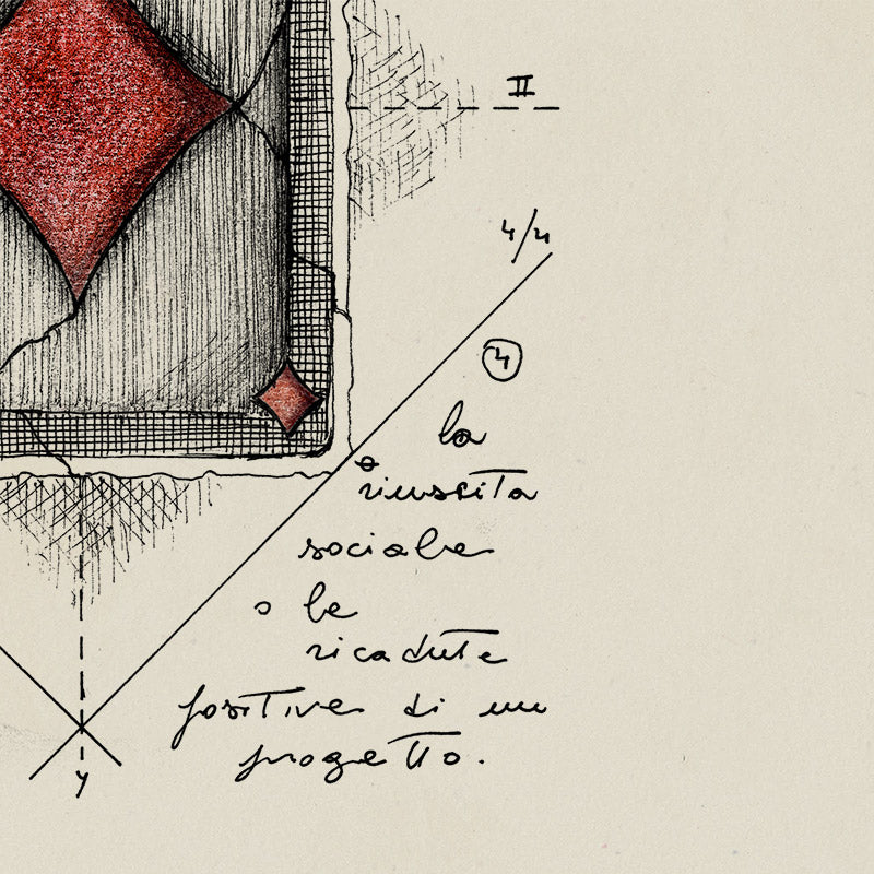 "Asso Di Quadri" - Stampa D'Arte