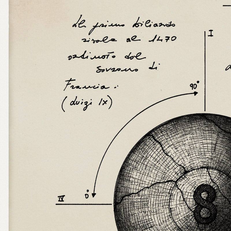 "La Palla Del Destino" - Stampa D'Arte