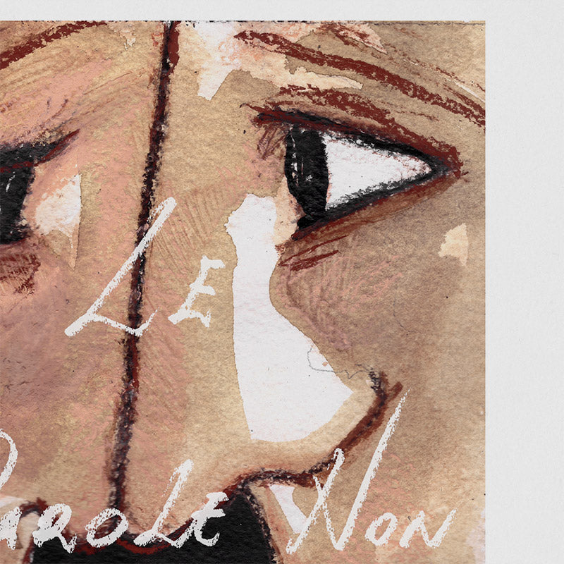 "Le Parole Non Dette" - Stampa D'arte