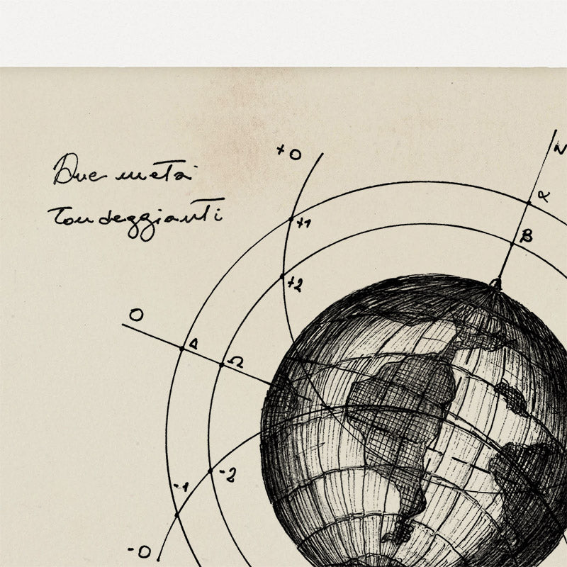 "Mappa Mundi" - Stampa D'arte