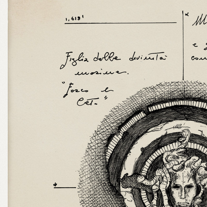 "Medusa" - Stampa D'arte