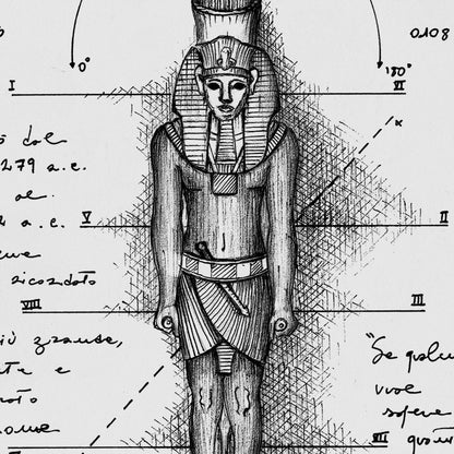 "Ramses II" - Stampa D'arte