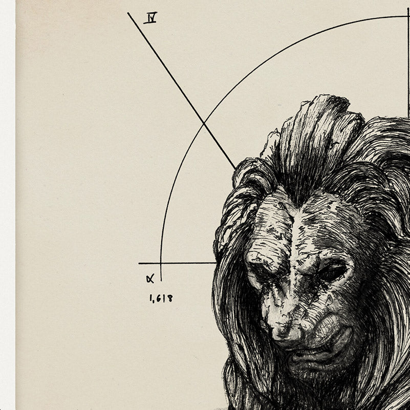 "Rex Animalium I" - Stampa D'arte