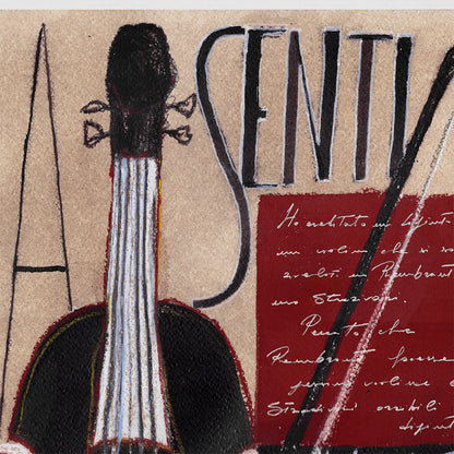 "La Senti La Musica" - Stampa D'arte
