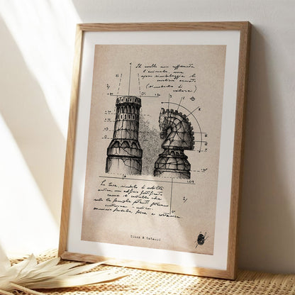"Torre & Cavallo" - Stampa D'Arte