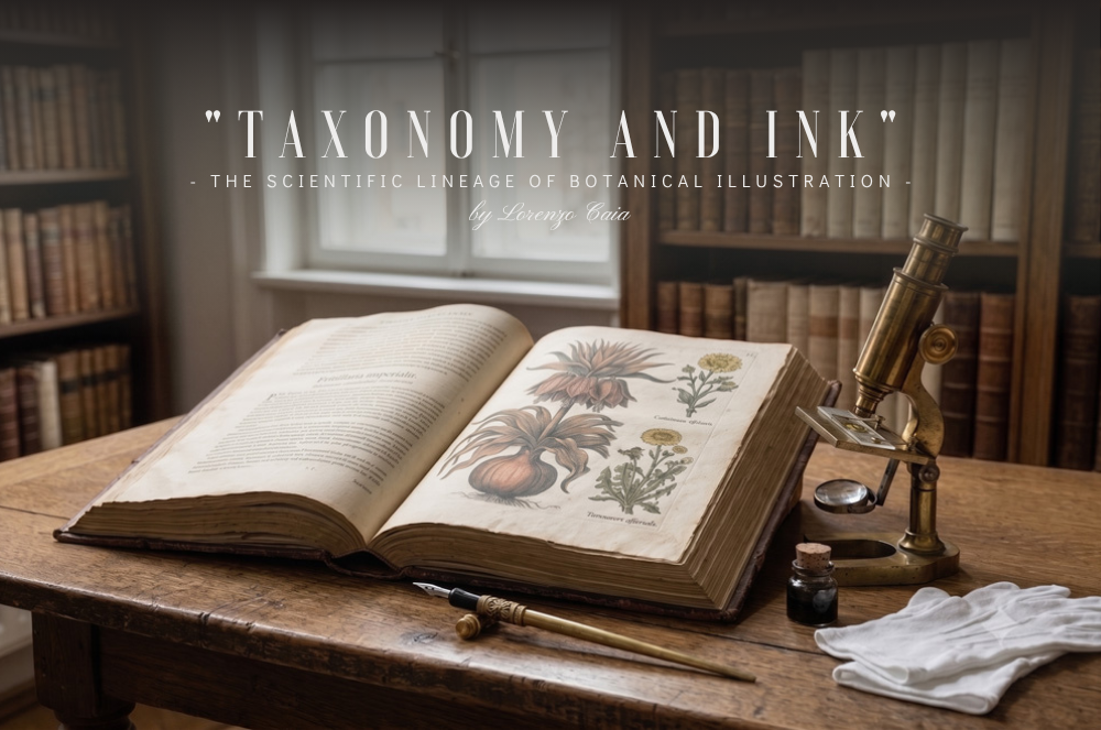 Taxonomy and Ink: The Scientific Lineage of Botanical Illustration