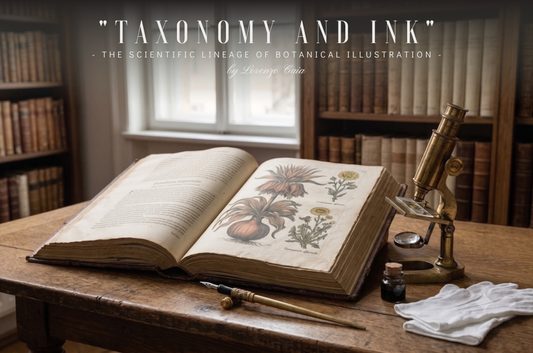 Taxonomy and Ink: The Scientific Lineage of Botanical Illustration