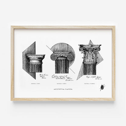 "Classical Architecture" - Art Print