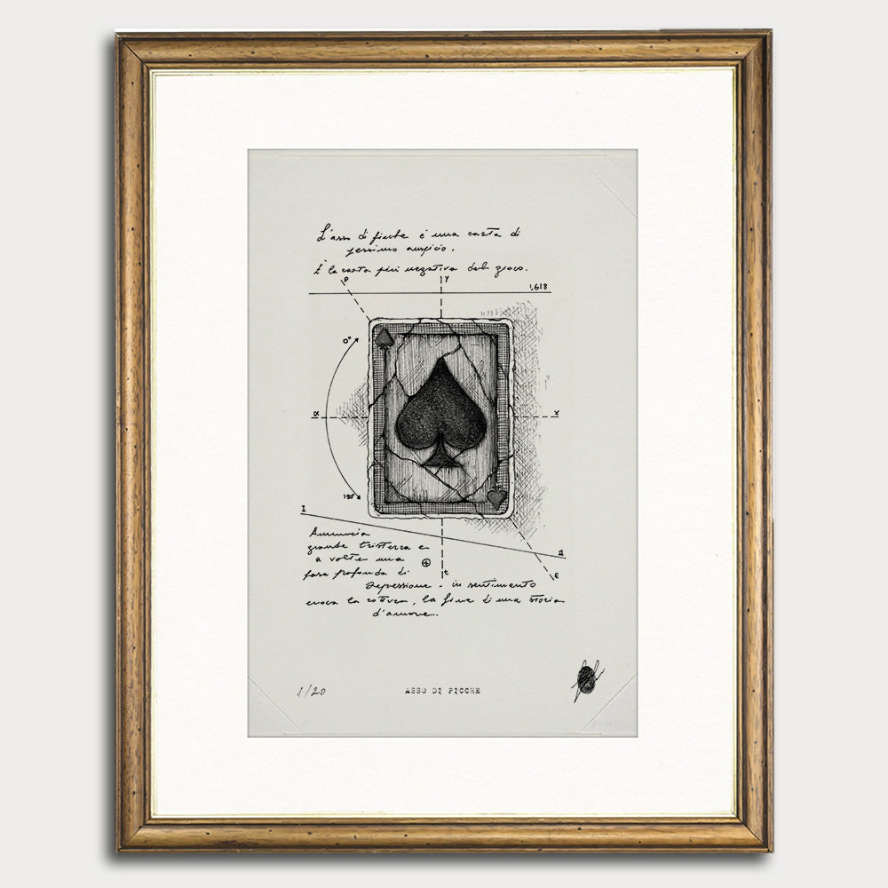 "Ace of Spades" - Art Print