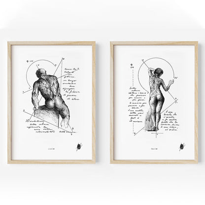 "Dorsum A Tergum" - Set of 2 Prints