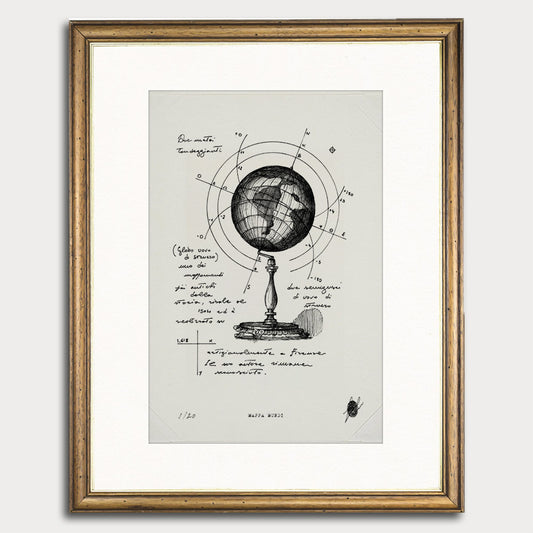 "Mappa Mundi" - Art Print