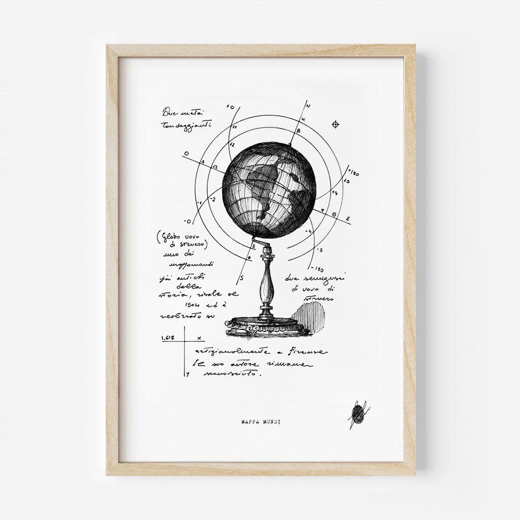 "Mappa Mundi" - Art Print