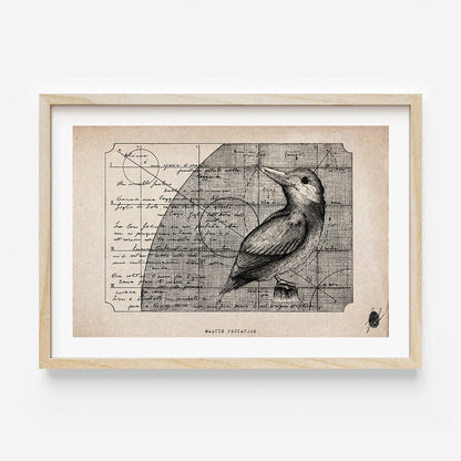 "Kingfisher" - Art Print