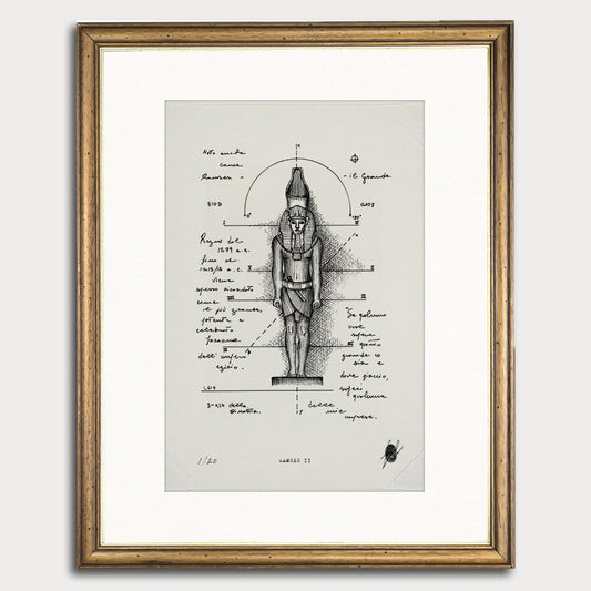 "Ramses II" - Art Print