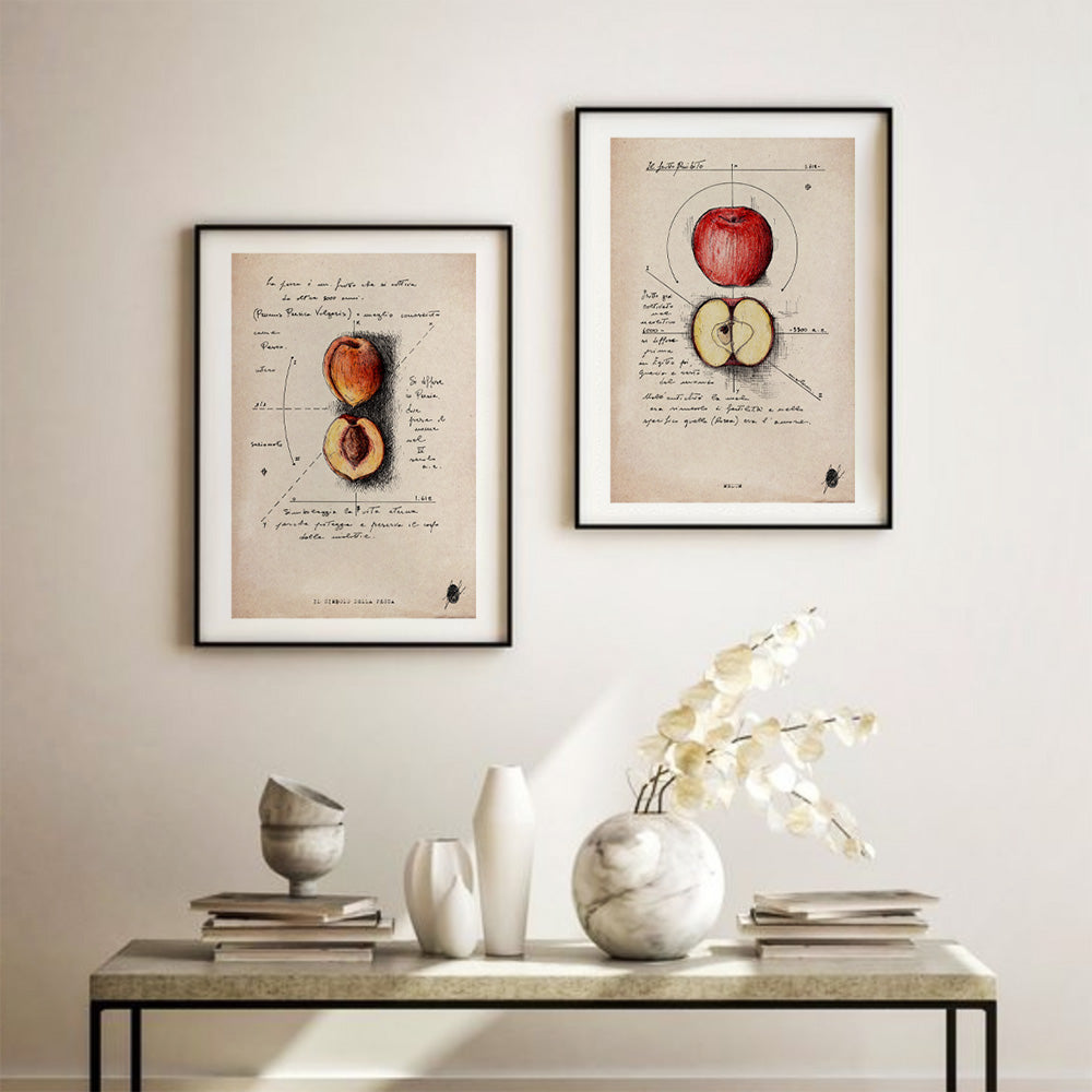 "Fruit Symbolism I" - Set of 2 Prints