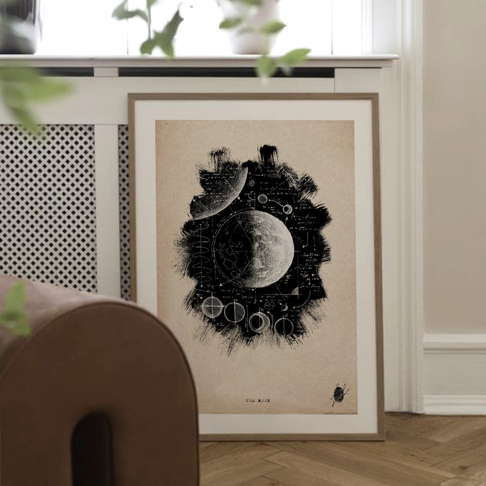 "The Moon" - Art Print