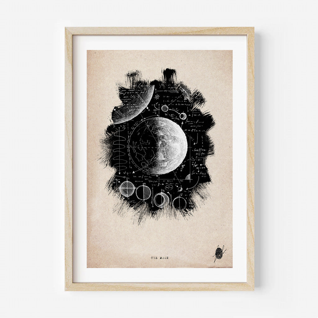 "The Moon" - Art Print