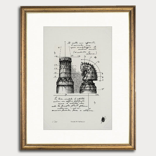 "Rook & Knight" - Art Print