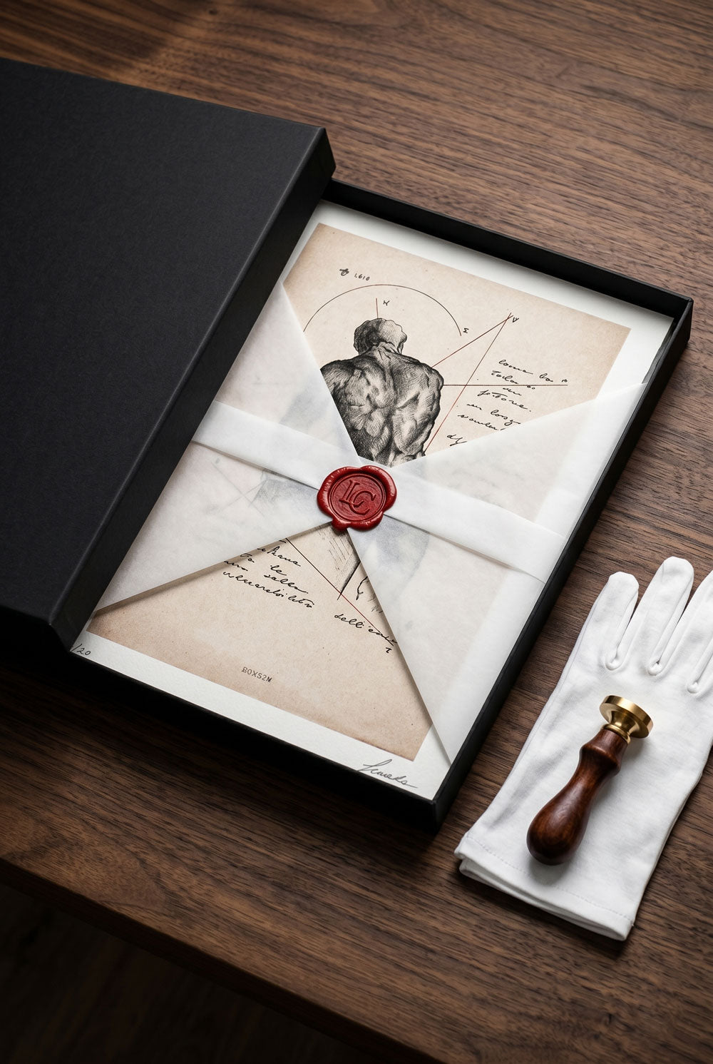 Limited Edition Dorsum - hand-signed numbered A3 print, 50 copies, certificate of authenticity | Lorenzo Caia